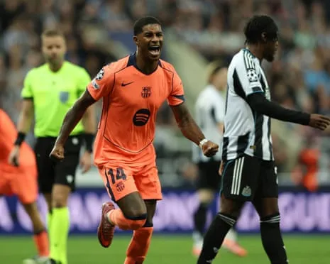 Rashford's Brace Silences The Magpies' Celebrations and Seals Barcelona's Triumph